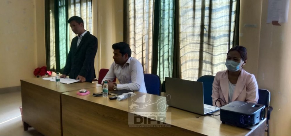 District Level Coordination Committee on National Tobacco Control programme meeting was held at DC's Conference Hall Longleng on November 29. (DIPR Photo)